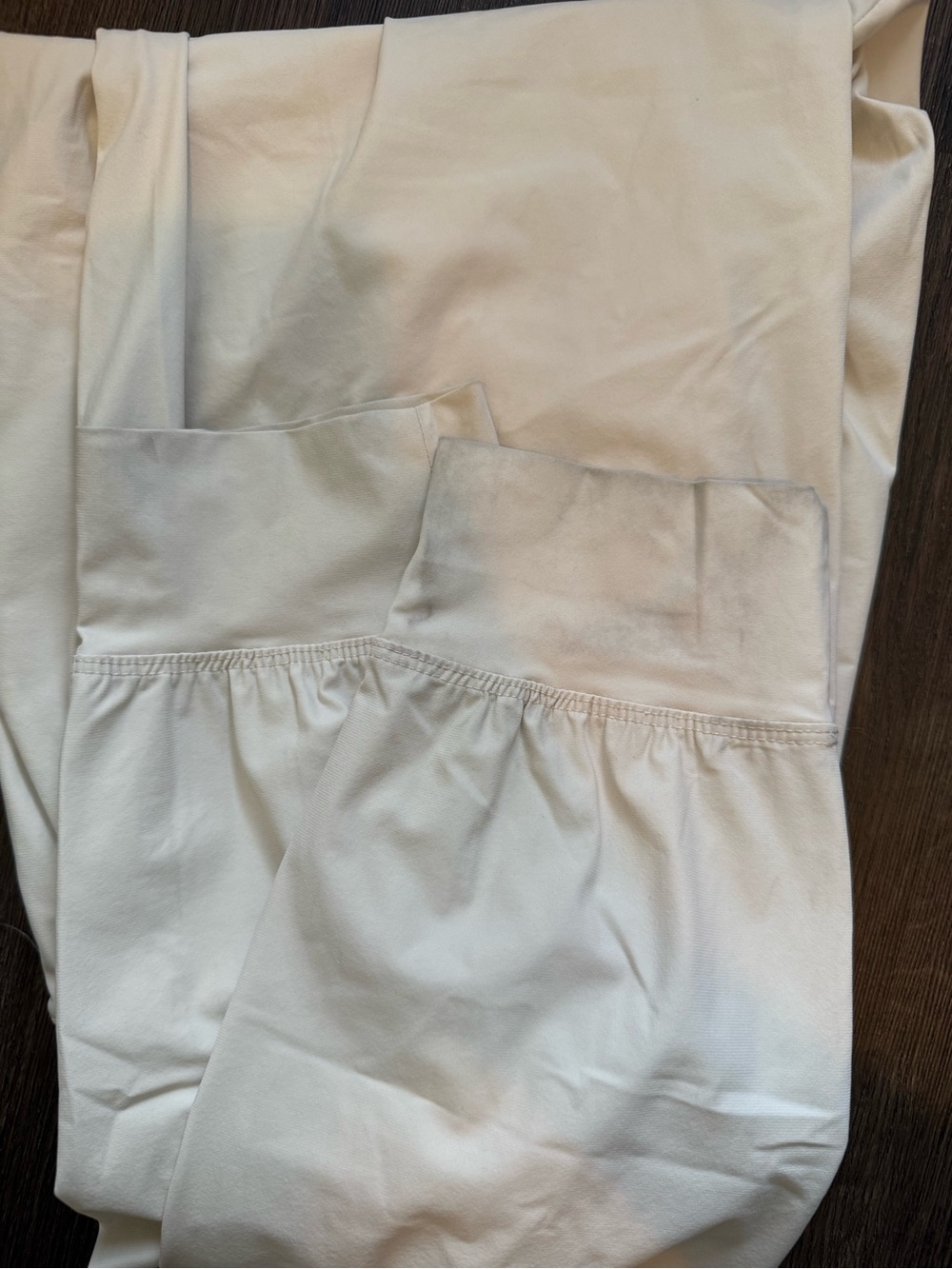 NWT Old Navy SleekTech Go Dry Active Joggers Women's Sz M Ivory High Rise - Picture 7 of 7